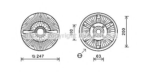 Imagine Cupla, ventilator radiator PRASCO MNC077