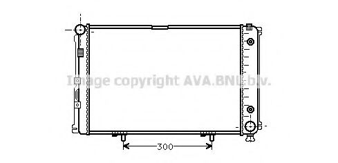 Imagine Radiator, racire motor PRASCO MS2021