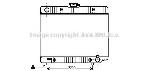 Imagine Radiator, racire motor PRASCO MS2026