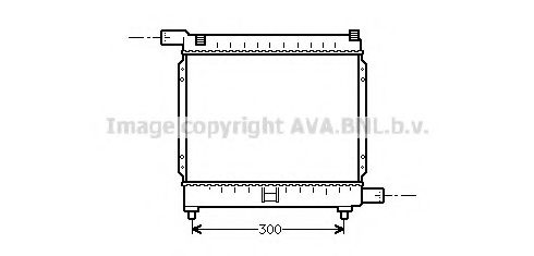 Imagine Radiator, racire motor PRASCO MS2039