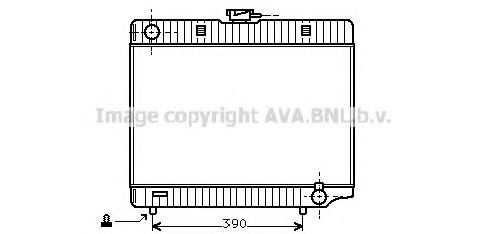 Imagine Radiator, racire motor PRASCO MS2060