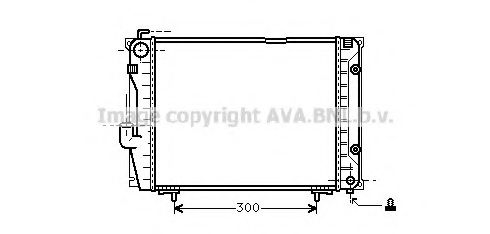 Imagine Radiator, racire motor PRASCO MS2069