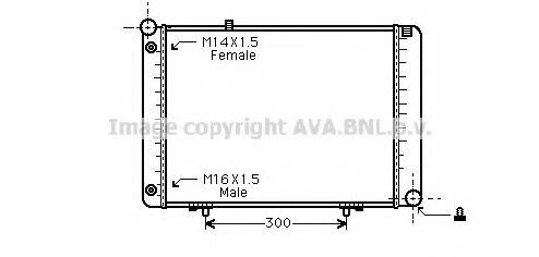 Imagine Radiator, racire motor PRASCO MS2074