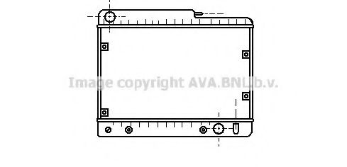 Imagine Radiator, racire motor PRASCO MS2076