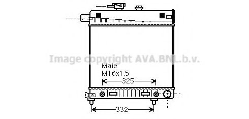 Imagine Radiator, racire motor PRASCO MS2150