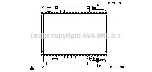 Imagine Radiator, racire motor PRASCO MS2163