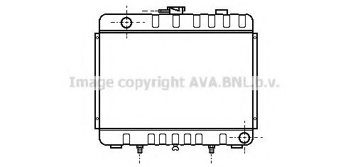 Imagine Radiator, racire motor PRASCO MS2168