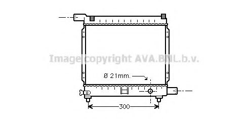 Imagine Radiator, racire motor PRASCO MS2179