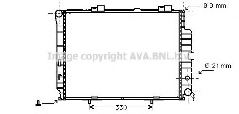 Imagine Radiator, racire motor PRASCO MS2231