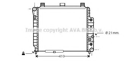 Imagine Radiator, racire motor PRASCO MS2238