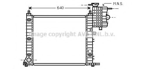 Imagine Radiator, racire motor PRASCO MS2349