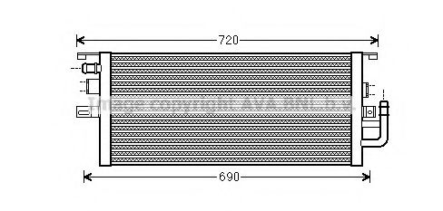 Imagine Radiator, racire motor PRASCO MS2487