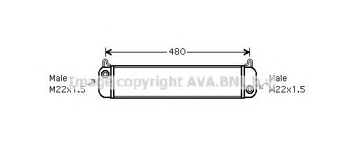 Imagine Radiator ulei, ulei motor PRASCO MS3010