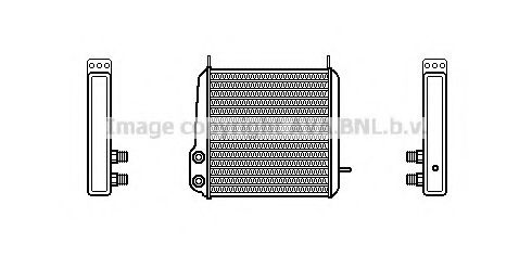 Imagine Radiator ulei, ulei motor PRASCO MS3165