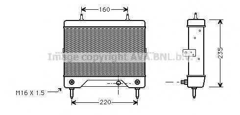 Imagine Radiator racire ulei, cutie de viteze automata PRASCO MS3241