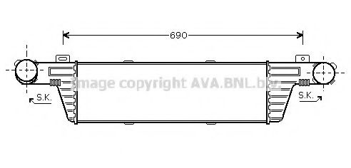 Imagine Intercooler, compresor PRASCO MS4315