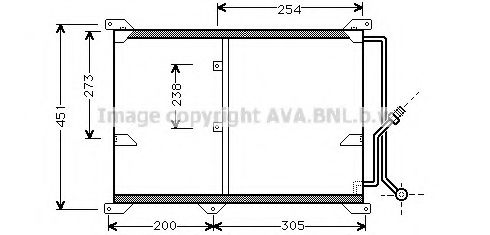 Imagine Condensator, climatizare PRASCO MS5197