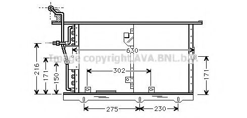 Imagine Condensator, climatizare PRASCO MS5244