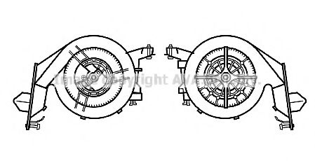 Imagine Electromotor, ventilatie interioara PRASCO MS8660