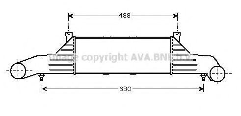 Imagine Intercooler, compresor PRASCO MSA4295