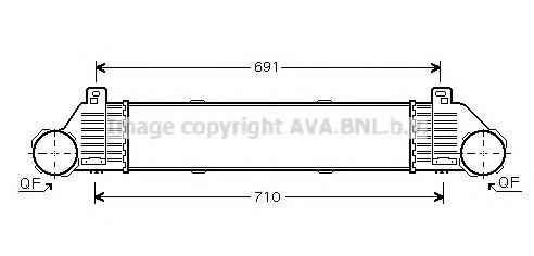 Imagine Intercooler, compresor PRASCO MSA4353