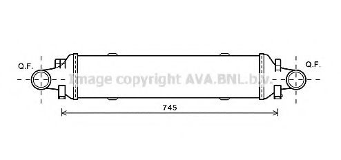 Imagine Intercooler, compresor PRASCO MSA4593