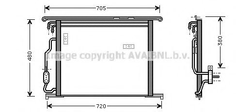 Imagine Condensator, climatizare PRASCO MSA5280