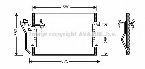 Imagine Condensator, climatizare PRASCO MSA5289