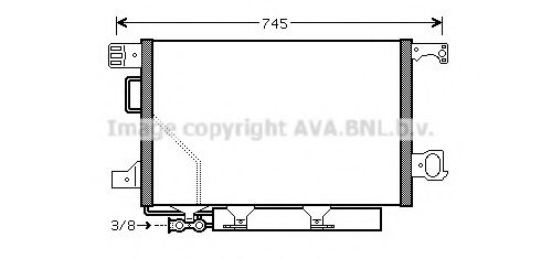 Imagine Condensator, climatizare PRASCO MSA5435D