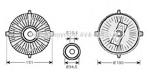 Imagine Cupla, ventilator radiator PRASCO MSC420