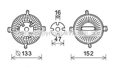 Imagine Cupla, ventilator radiator PRASCO MSC496