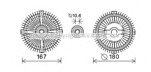 Imagine Cupla, ventilator radiator PRASCO MSC499