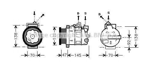 Imagine Compresor, climatizare PRASCO MSK390