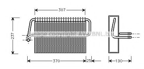 Imagine evaporator,aer conditionat PRASCO MSV272