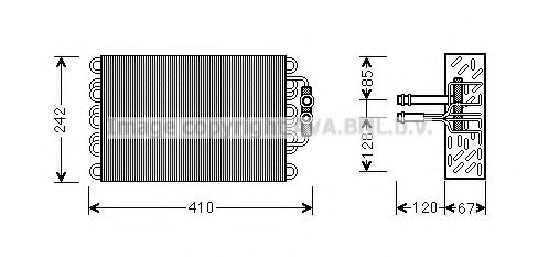 Imagine evaporator,aer conditionat PRASCO MSV542