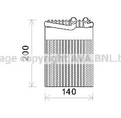 Imagine evaporator,aer conditionat PRASCO MSV554