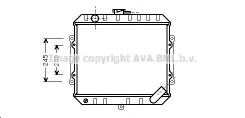 Imagine Radiator, racire motor PRASCO MT2002