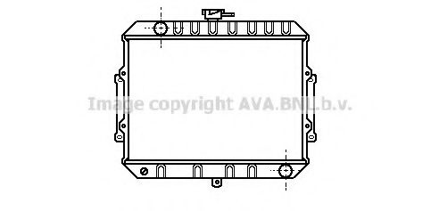 Imagine Radiator, racire motor PRASCO MT2008