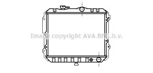 Imagine Radiator, racire motor PRASCO MT2033