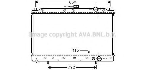 Imagine Radiator, racire motor PRASCO MT2043