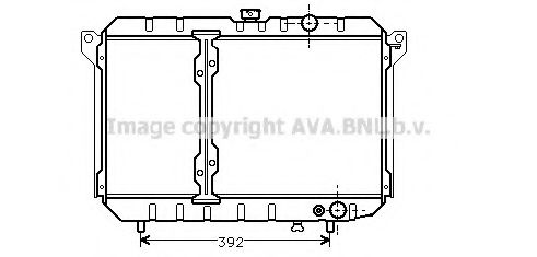 Imagine Radiator, racire motor PRASCO MT2052