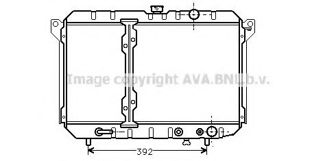 Imagine Radiator, racire motor PRASCO MT2053