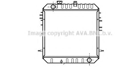 Imagine Radiator, racire motor PRASCO MT2079