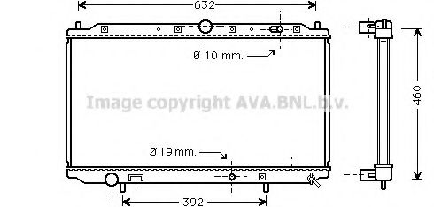 Imagine Radiator, racire motor PRASCO MT2101