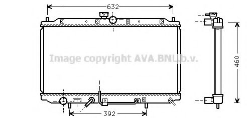 Imagine Radiator, racire motor PRASCO MT2112