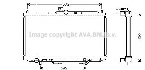 Imagine Radiator, racire motor PRASCO MT2153