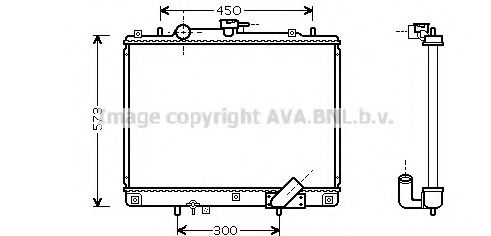 Imagine Radiator, racire motor PRASCO MT2167