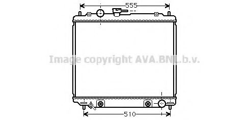 Imagine Radiator, racire motor PRASCO MT2182