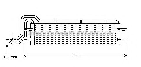 Imagine Radiator ulei, ulei motor PRASCO MT3102