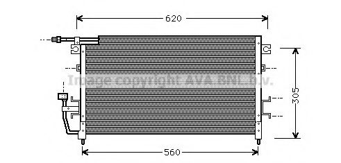 Imagine Condensator, climatizare PRASCO MT5096